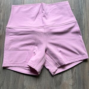 lululemon athletica Light Pink High-Waist Shorts